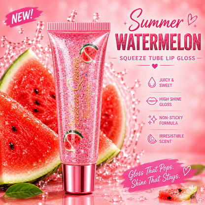 Premium Squeeze Tube Lip Gloss Collection | Moisturizing Shimmer Lip Glosses