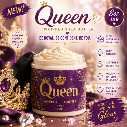 Luxury Whipped Shea Butter (8oz) – Deep Moisture Body Cream | Multiple Signature Scents