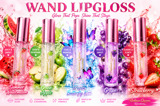 Premium Wand Lip Gloss Collection | Moisturizing Shimmer Lip Glosses