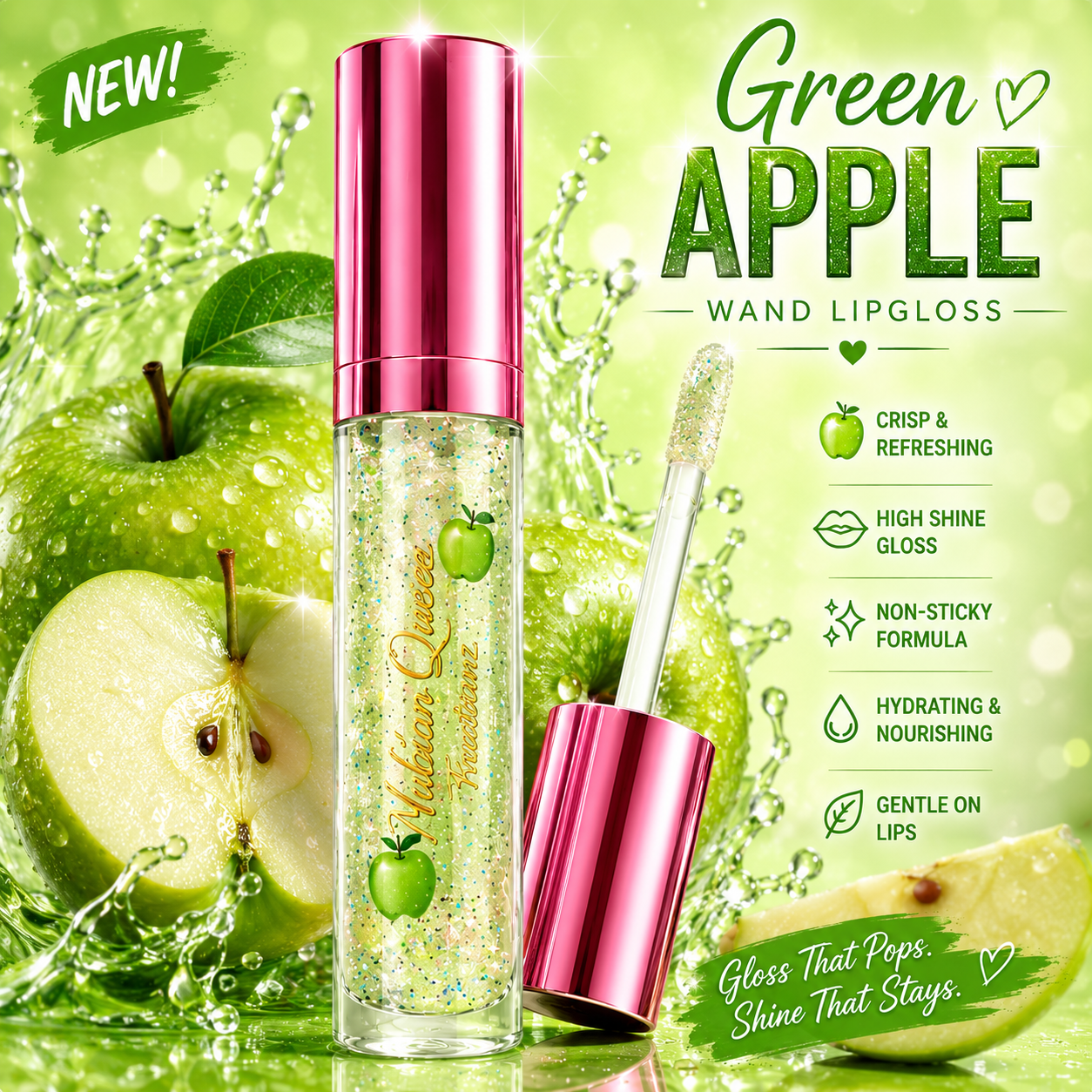 Premium Wand Lip Gloss Collection | Moisturizing Shimmer Lip Glosses